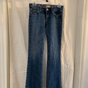 PAIGE Hollywood Hills size 25 flare jeans